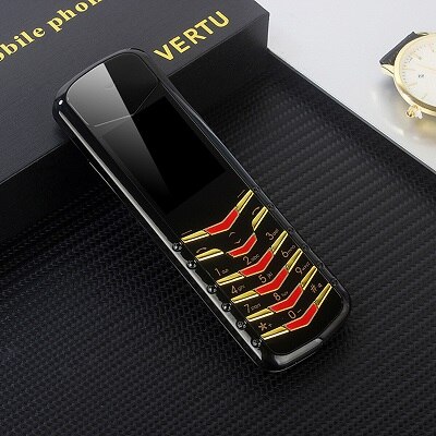 Luxe bar senior mobiele telefoon signature klassieke metalen behuizing  k6 bt dial dual sim russische toets grieks geheugen geen camera: Voeg 16g tf-kaarten toe / Zwartgoud