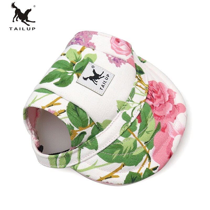 TAILUP Hond Cap Met Oor Gat Zomer Honkbal Voor kleine Puppy Outdoor Sunbonnet Cap Pet Producten Size S/M-12 Stijl