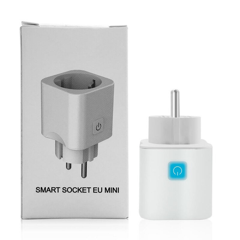 Tuya ZigBee Smart Plug EU/US/UK 16A Power Monitor Timer Socket Smart Home Wireless Compatible Alexa Google Home Assistant: EU 10A 01