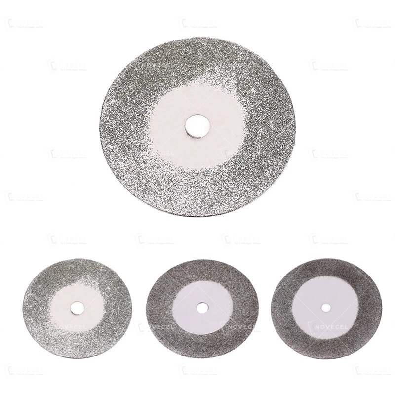 10pc Electric Grinder Grinding Wheel Glass Cutting Piece Diamond Slice Small Blade For Mobile Phone LCD Screen Glass Separating