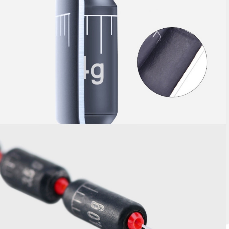 10 pièces/lot pêche plomb Protection revêtement plombs noir plomb plombs échelle pêche accessoires carpe