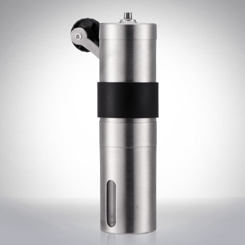 Hand-Cranked Coffee Grinder with Silicone Stainless Steel Grinder