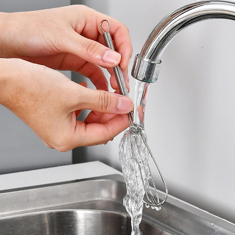 Roestvrijstalen garde Handmatige eiergarde Anti-aanbakdraad Eiklopper Mini gardes Ballondraden DIY Keuken Mini garde Keukengadgets