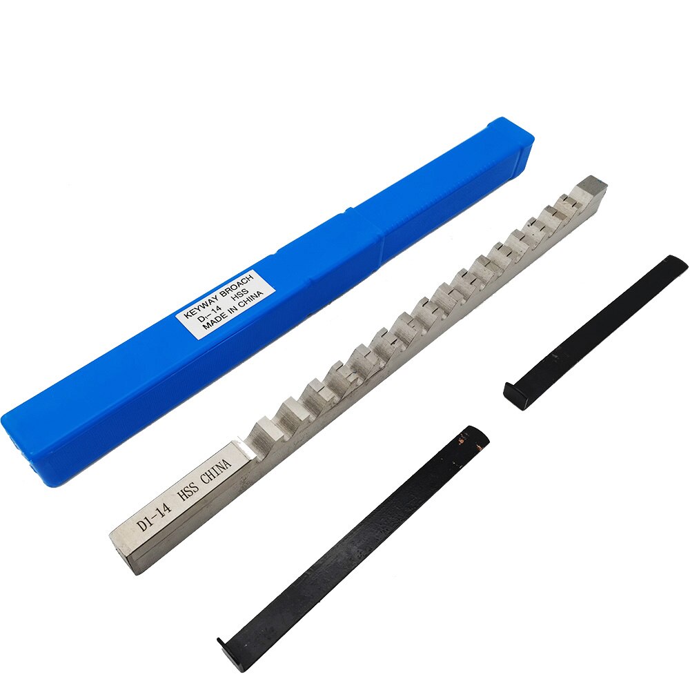 Machine CNC pour le travail des métaux, outil de coupe en acier à grande vitesse, broche à clavette de 14mm