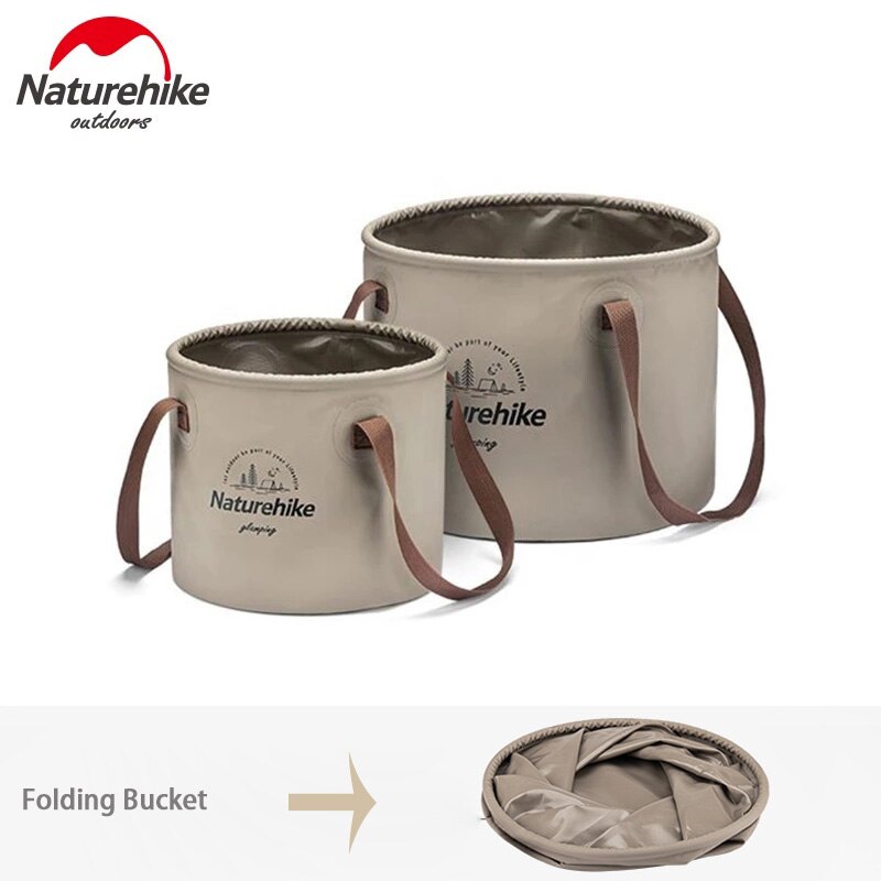 Naturehike Outdoor Camping Travel Picnic secchio tondo pieghevole di grande capacità bacino pieghevole impermeabile portatile leggero