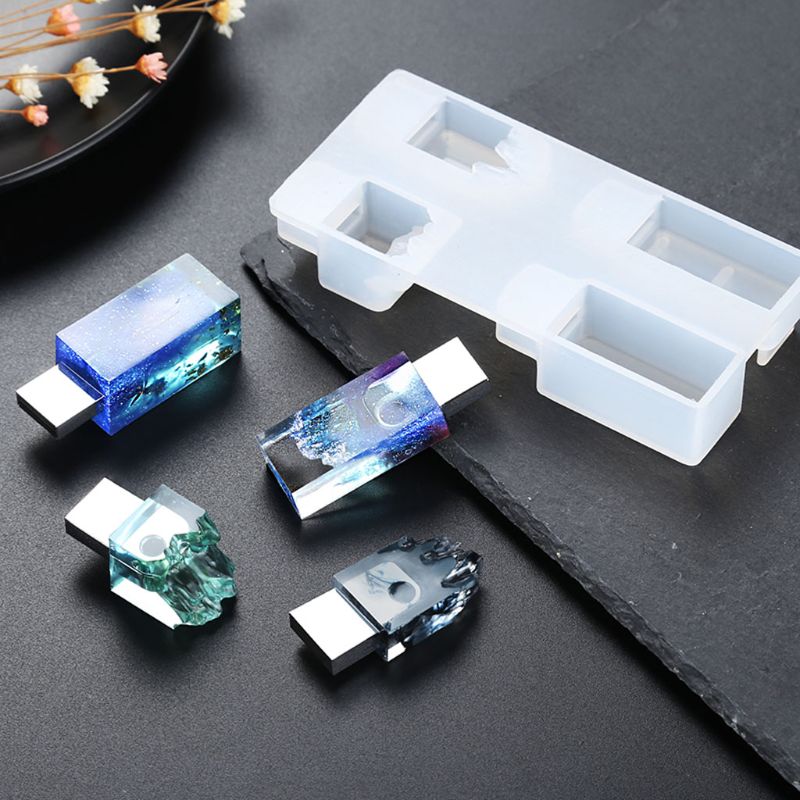 Diy Sneeuw Mountain Usb Hars Mallen Set Met 8G Usb Driver Epoxyhars Art Craft T4MD