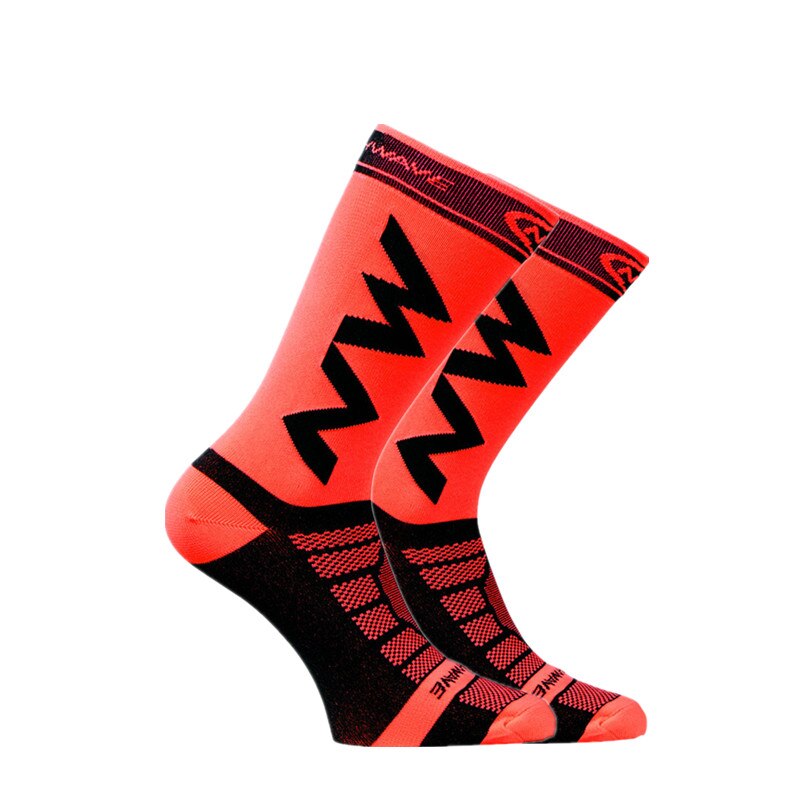 1 Paar Zomer Heren Fietsen Sport Sokken Fietsen Sokken Beschermen Voeten Ademend Outdoor Running Sokken Sport Sok Fit voor 39-44: type 3