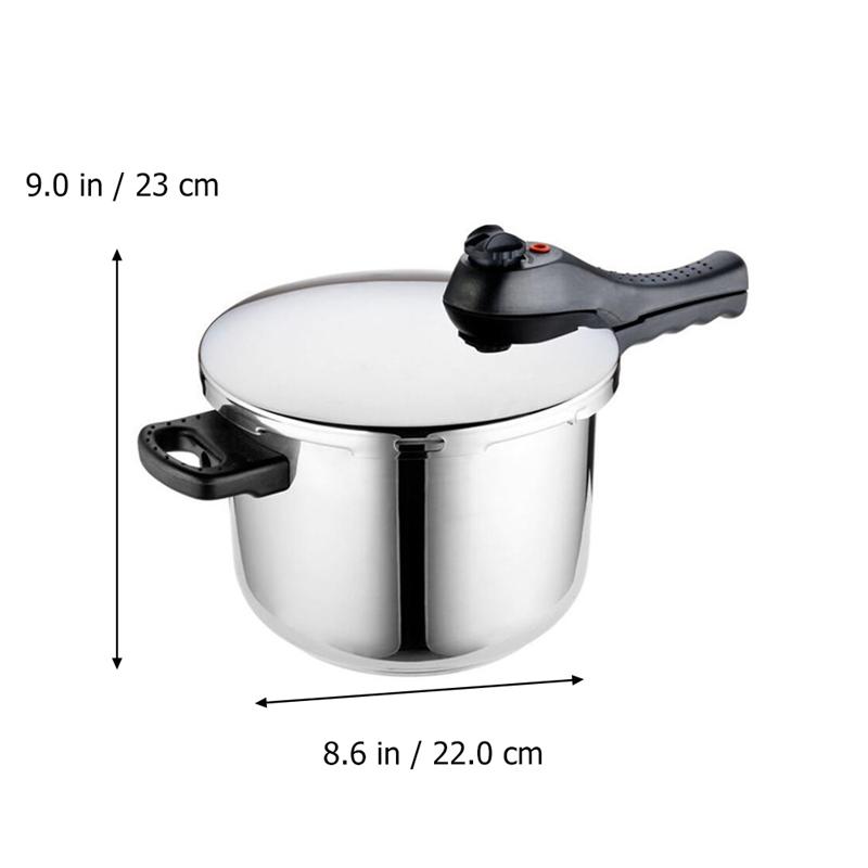 4L Household Pressure Cooker Kitchen Gas Stove Cooking Pot (ASA Standard)