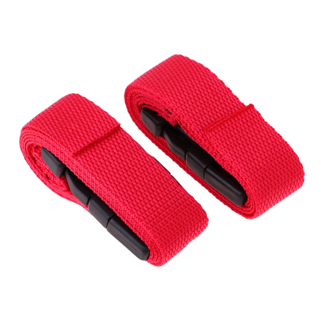 2 pièces bagages valise emballage sangle ceinture réglable libération rapide boucle 39.4x1 pouce