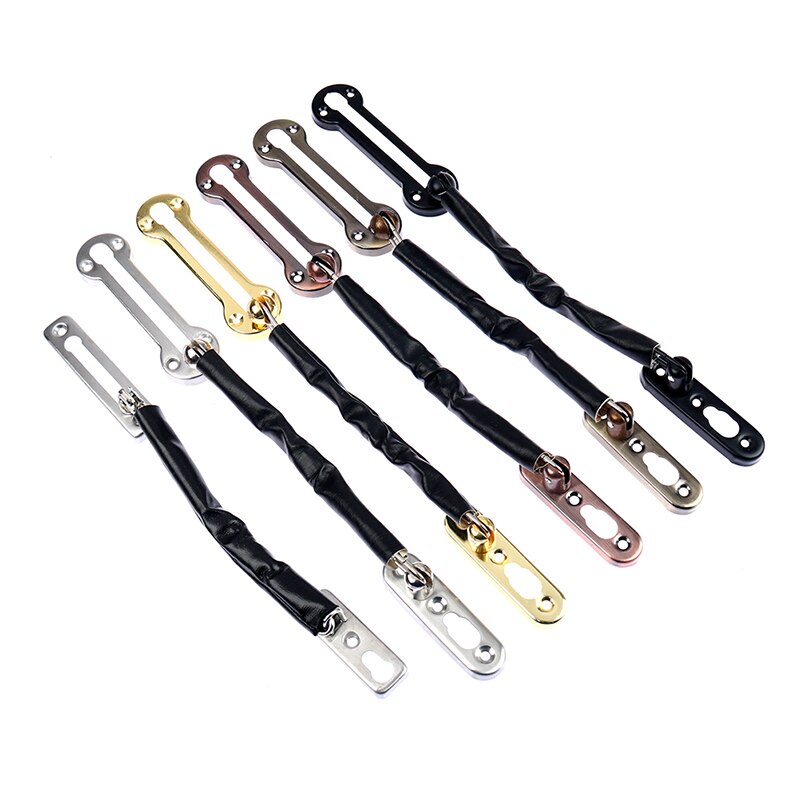 Anti-theft Stainless Steel Hotel Door Chain Latch Safety Guard Security Lock