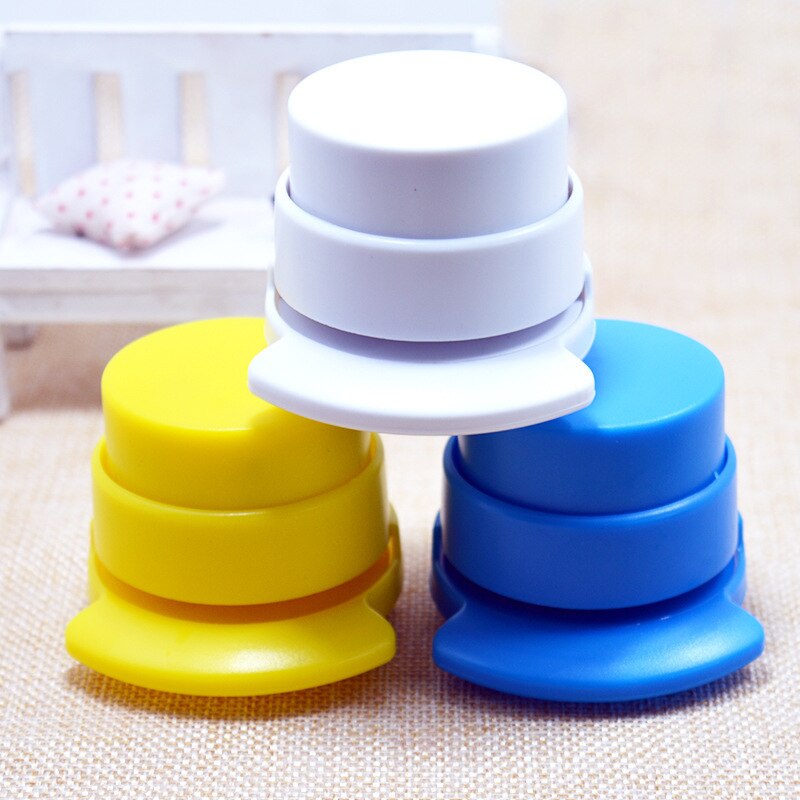 1 PC Practical Staple Free Stapler Paper Binding Binder Stapless Stationery