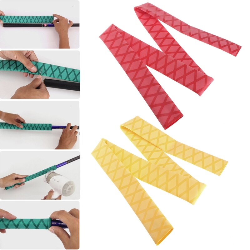 1m hengels antislip statische handgreephoes krimpkous rubber zweetabsorberend