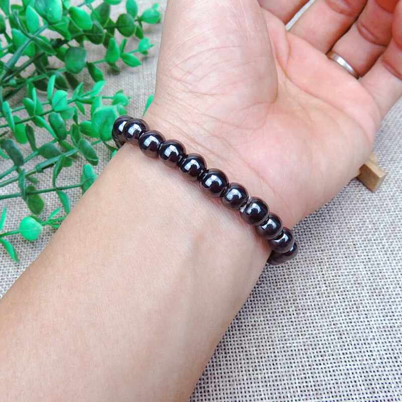 Tourmaline Energy Balance Bracelet Tourmaline Bracelet Health Care Jewelry for Men Women Germanium Bracelets & Bangle Slimming: As show