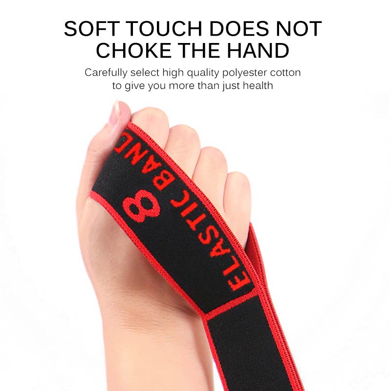 Yoga Zugband - Elastisches Stretchband - Strapazierfähiges Widerstandsband für Fitness, Gym, Pilates