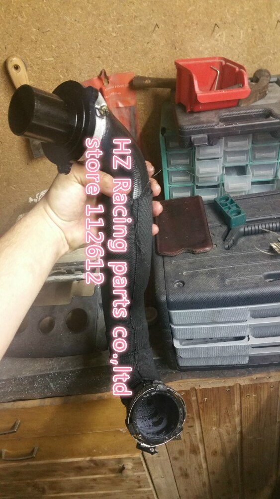 Turbo Muffler Delete EA888 Gen2 engine with IHI turbocharger turbo muffler delete