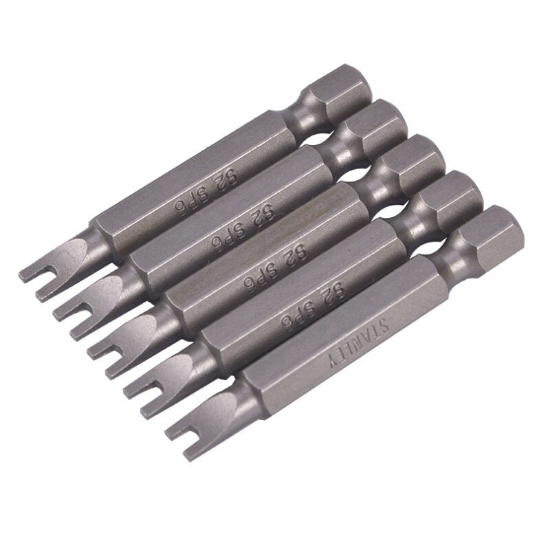 Stanley – tournevis de précision à tige hexagonale de 1/4 &quot;, 10 pièces, forme de fourche en h, type U, embout S2, U1 SP10 U6 SP6 SP8