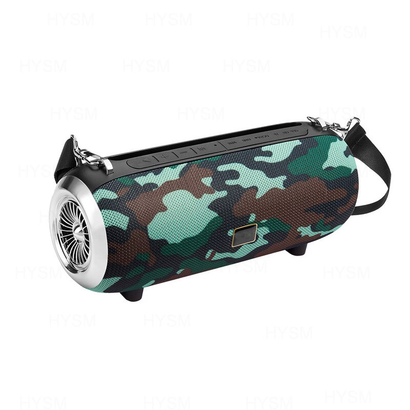 40W High Power Draadloze Bluetooth Draagbare Outdoor Kolom Bass Krachtige Bt Speaker Caixa De Som Radio Altavoces Voor Pc luidsprekers: Camouflage