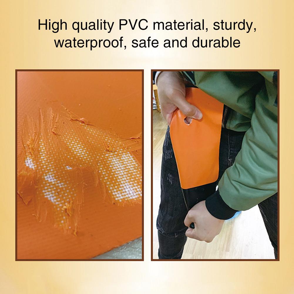 9PCS Inflatable Plastic Boat Kayak Special PVC Repair Patch Kit Waterproof Patch Glue For Swimming Ring Air Bed With Glue