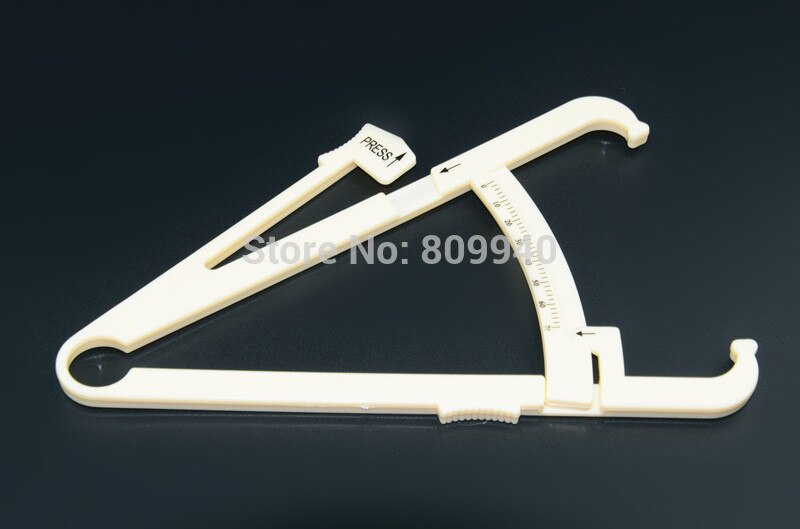 BODY FAT CALIPER + BODY TAPE MEASURE COMBO.INCLUDES tapeline BODY FAT CHART with body mass tape PLICOMETRO