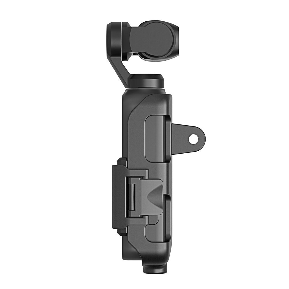 Zubehörrahmenadapter, stativanschluss, schwarze abs-halterung, standfuß für action-cams, kompatibel mit dji osmo pocket