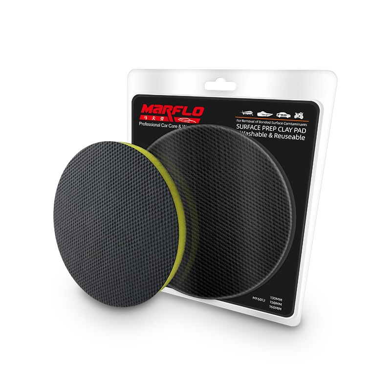Car Clean Magic Clay Pad Fine Auto Cleaning Polishing Sponge pad Wax Applicator Paint Repair Auto Skin MARFLO by Brilliatech