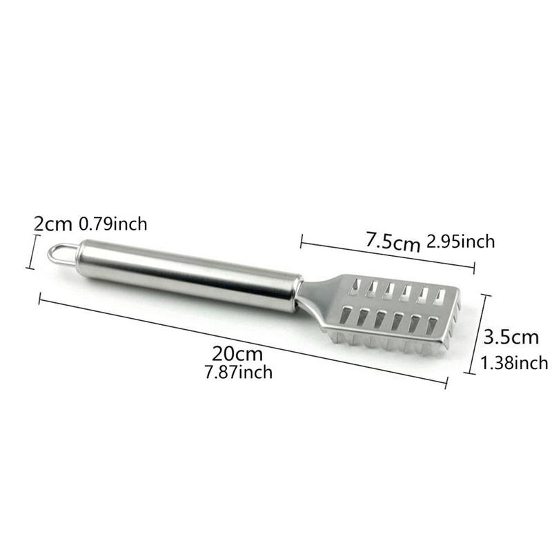 Fish Scale Remover Stainless Steel Fish Scale Remover Cleaner Scraper Kitchen Peeler Tool