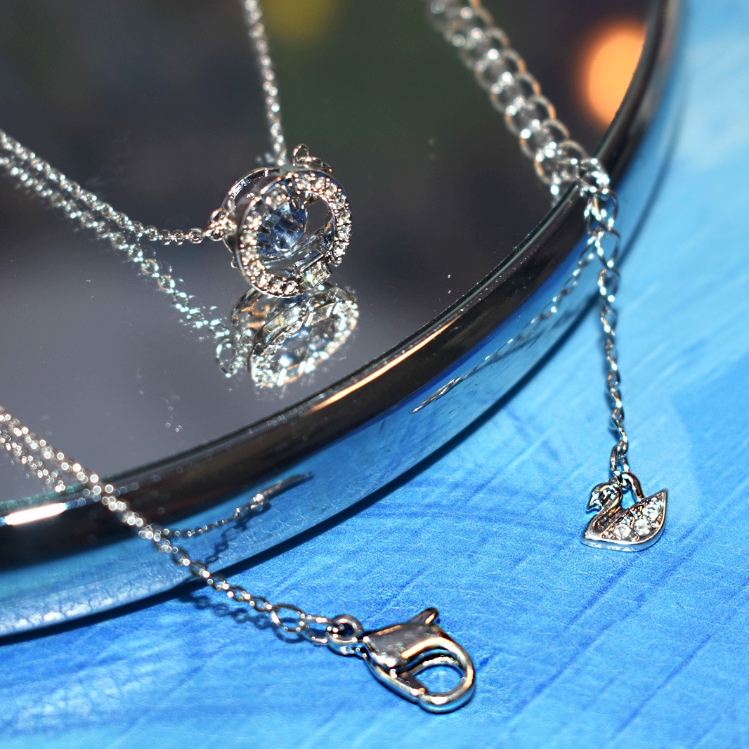femmes battant coeur collier amoureux saint valentin collier ras du cou bijoux