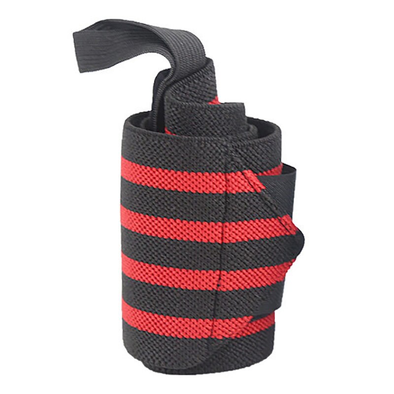 Muñequera KD35 para levantamiento de pesas, deportes Sanda de Karate, bádminton, vendaje de muñeca para gimnasio, soporte de muñeca, pulsera de Taekwondo: One piece red
