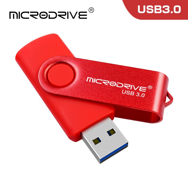 Usb 3.0 Flash Drive 64Gb 128Gb Usb Sticks 32Gb 16Gb Hoge Snelheid Mini Usb 3.0 Geheugen usb Flash Drive: 128GB / Rood