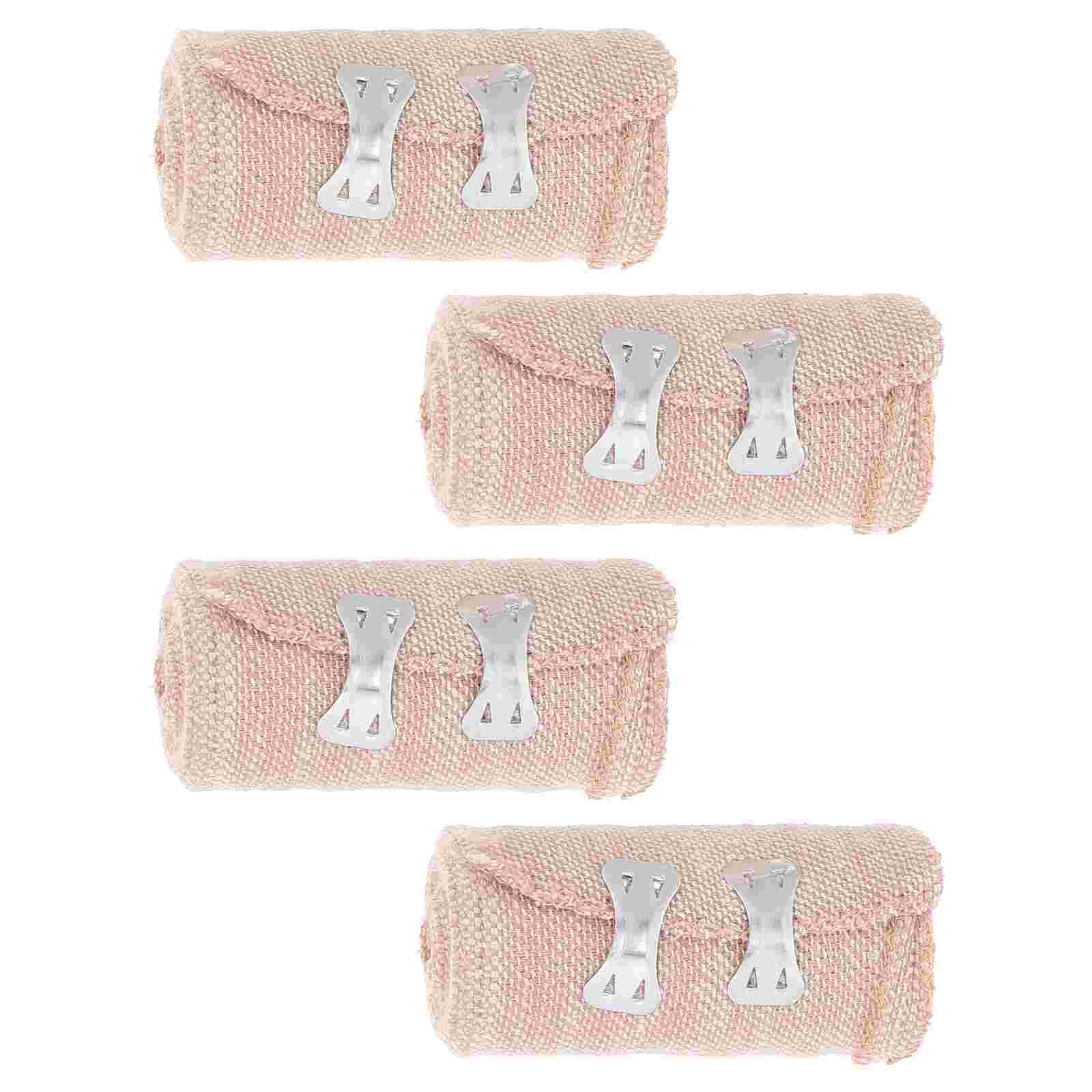 4 Rolls of Physical Training Bandages Arthralgia Bandages Wrap Body Protective Band: Default Title