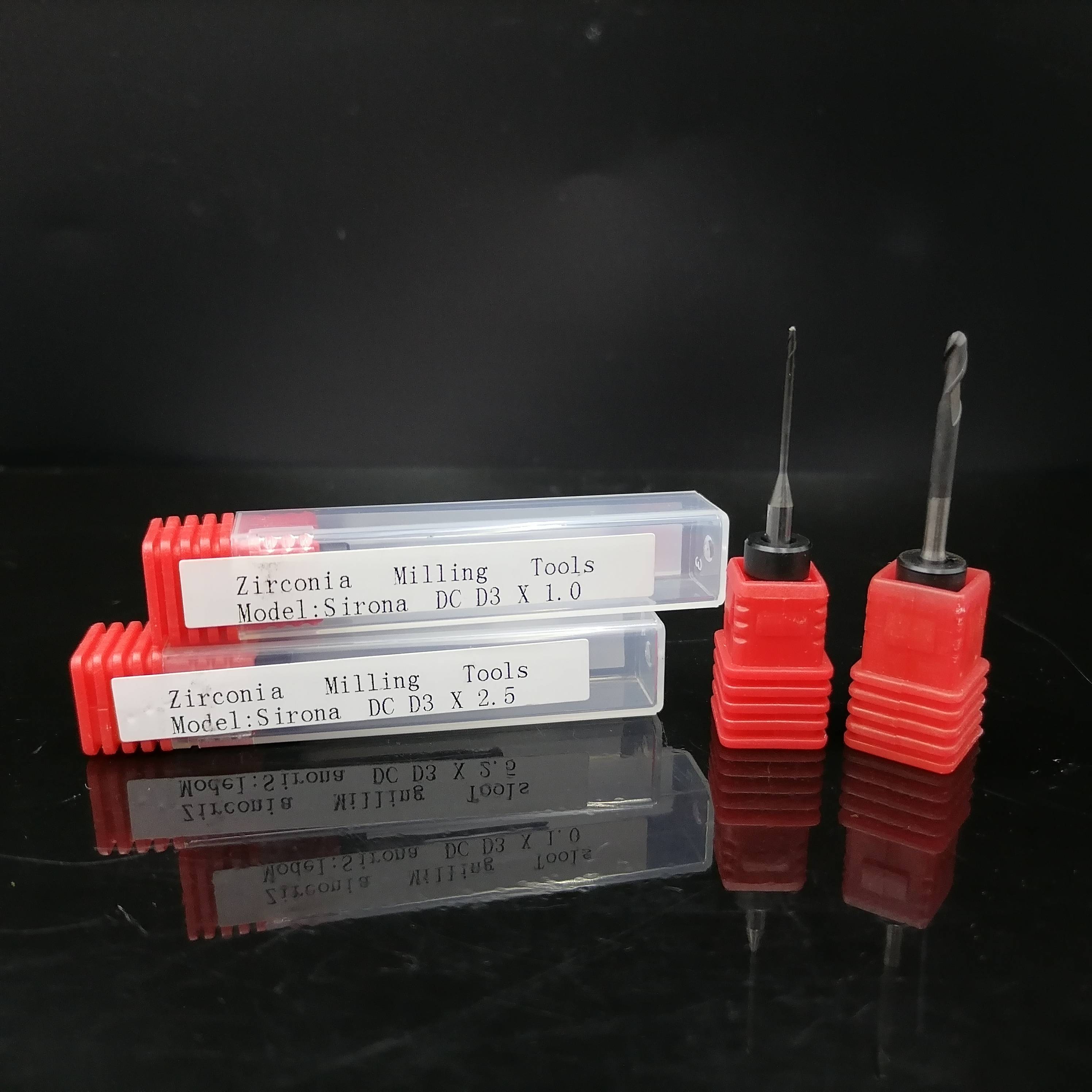 Herramientas de fresado de Instrumentos dentales Sirona MCX5, fresas para cera de circonita, resina compuesta PMMA en laboratorio Dental