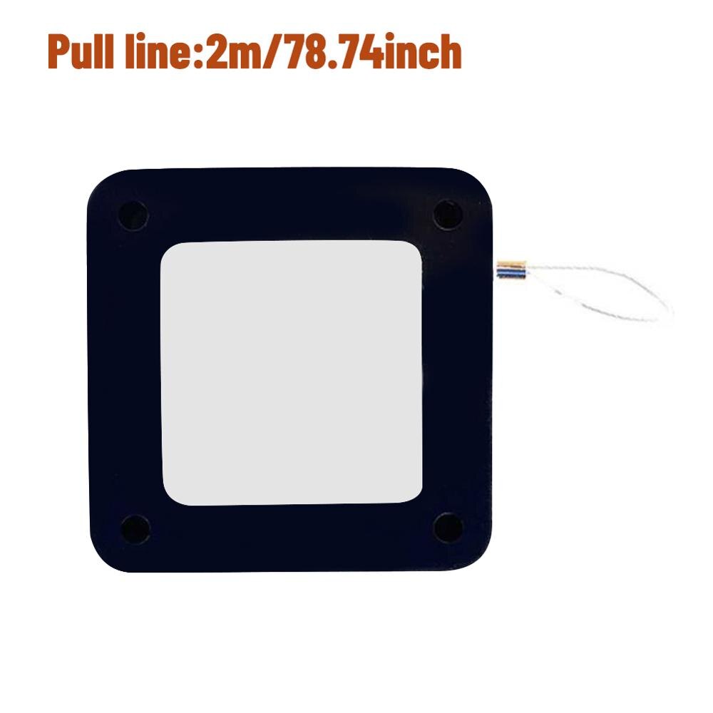 Black Punch-free Automatic Sensor Door Closer Self Pull Line Automatically Close for All Doors Home Improvement Door Closer