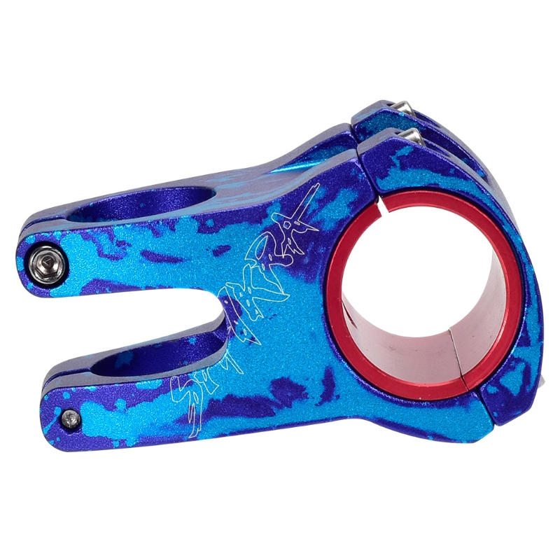 Mountain Bike Stem 31.8 / 35Mm 35Mm / 50Mm Dazzle Bicycle Stem Ultralight Aluminum Short Handlebar Stem Riser For Mtb: PLBL-D