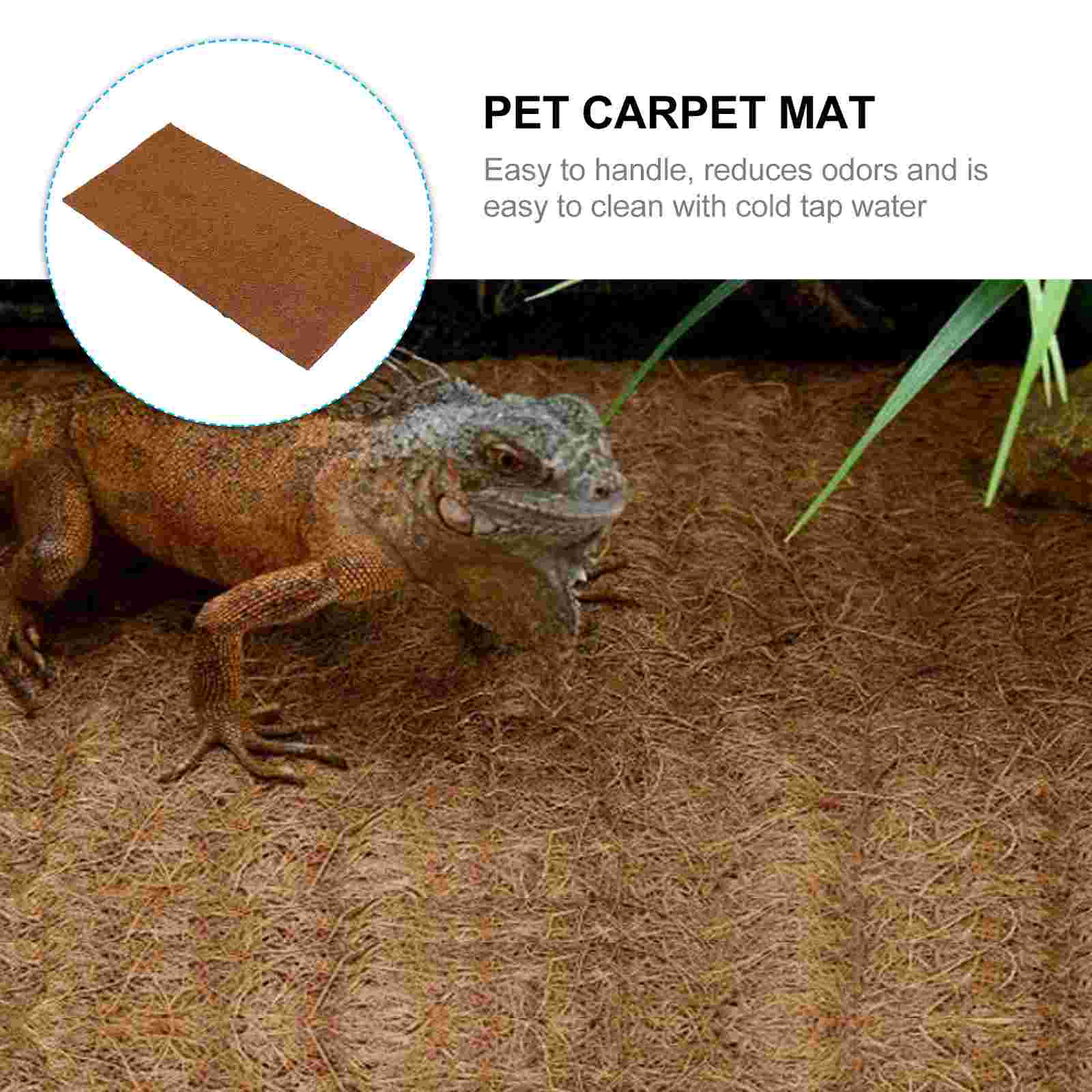 Reptile Carpet Tortoise Carpet Substrate Mat for Pet Terrarium