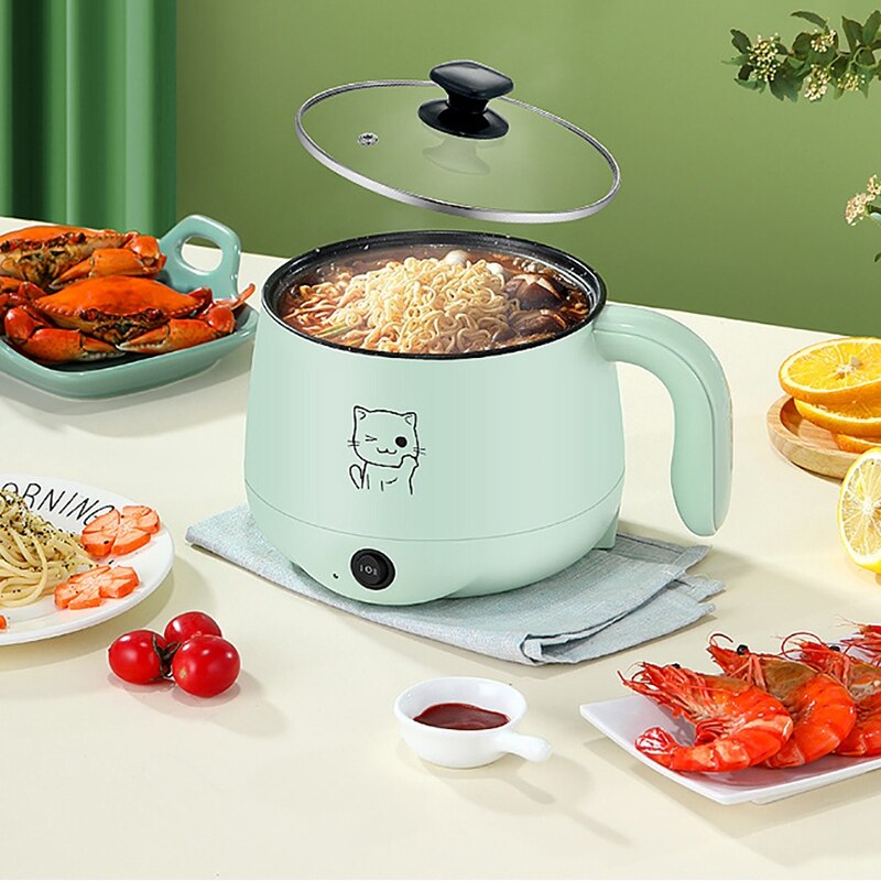 Electric Cooking Machine Household Samll 1-2 People Pot Multi Electric Rice Cooker Non-Stick Pan