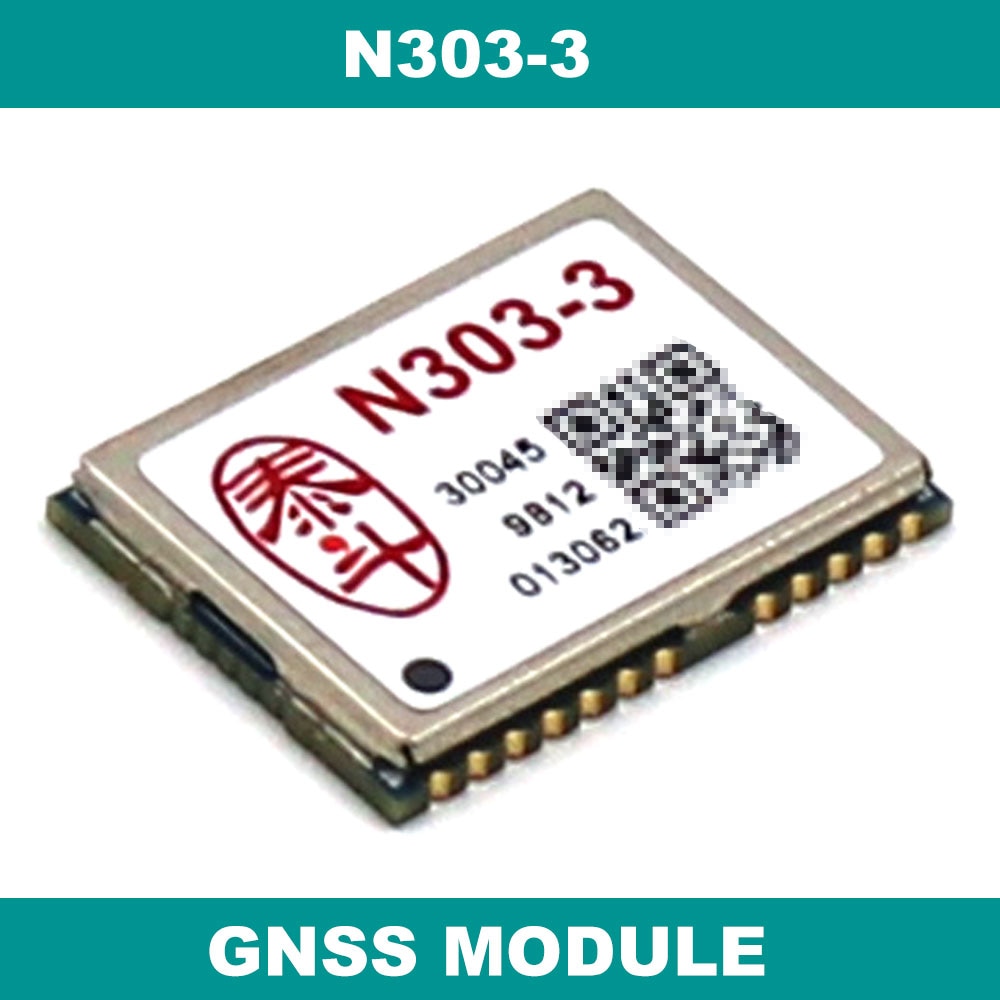 BEIDOU GLONASS GPS Module 9600bps 3.3V 1Hz Car/Ship High Positioning Accuracy GNSS Module, N303-3