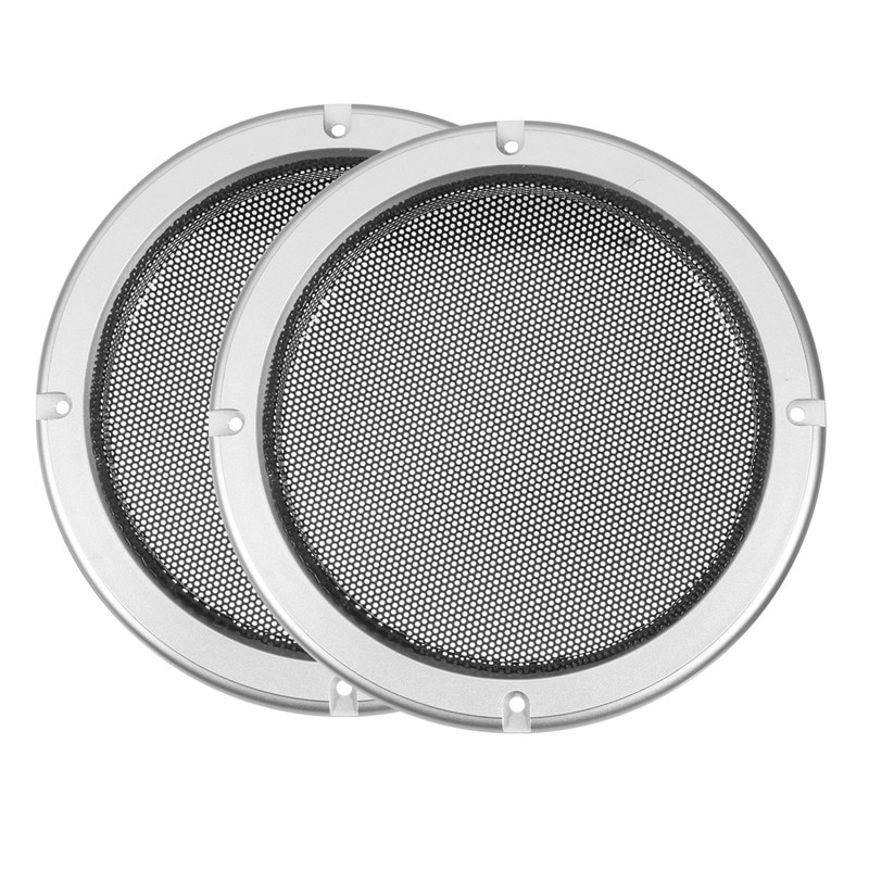 1 Pair Multi-choices Speaker Grill Mesh Round Speaker Protective Mesh Net Cover Speaker 4/ 5/ 6.5/ 8/ 10 inch