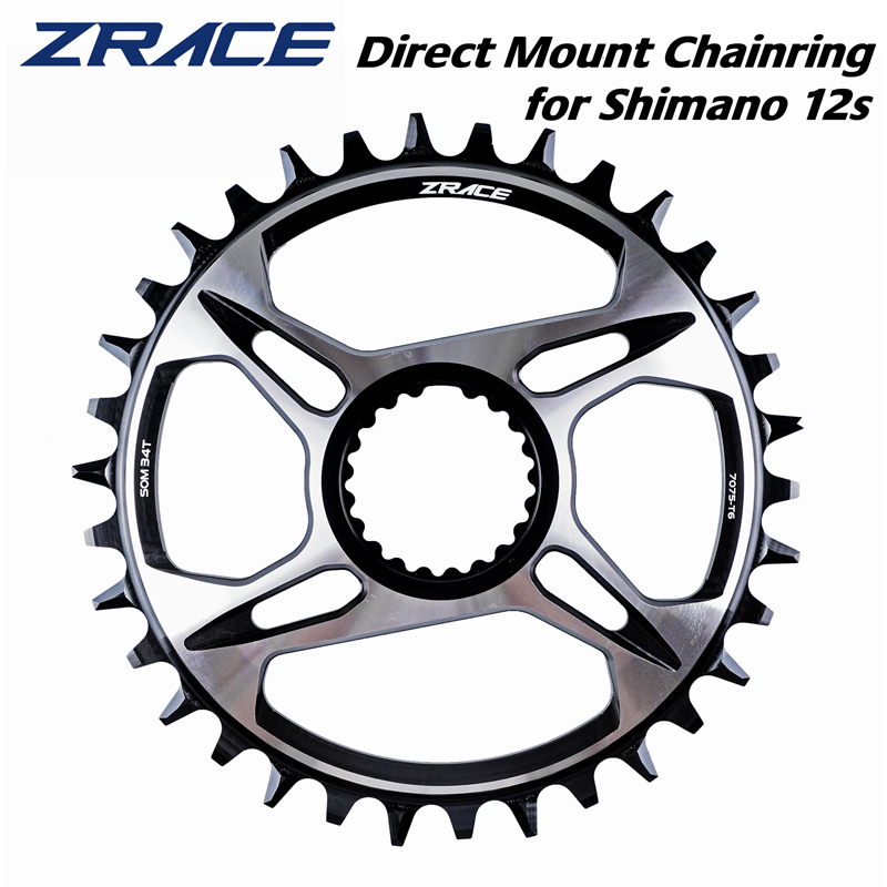 ZRACE 12s Kettenblätter 32T/34T/36T/38T 7075AL für SHIMANO Direkte montieren Kurbel, FC-M9100 FC-M8100 FC-M7100, SM-CRM95 SM-CRM85 SM-CRM75