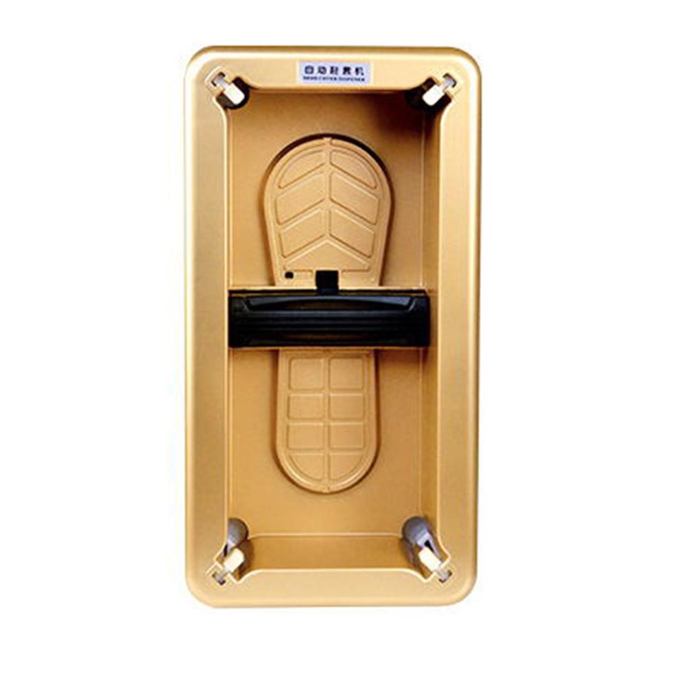 Automatic Shoe Cover Dispenser Automatic Shoe Covers Machine Home Office One-time Film Machine Foot Set Shoes: Gold-FYP322601