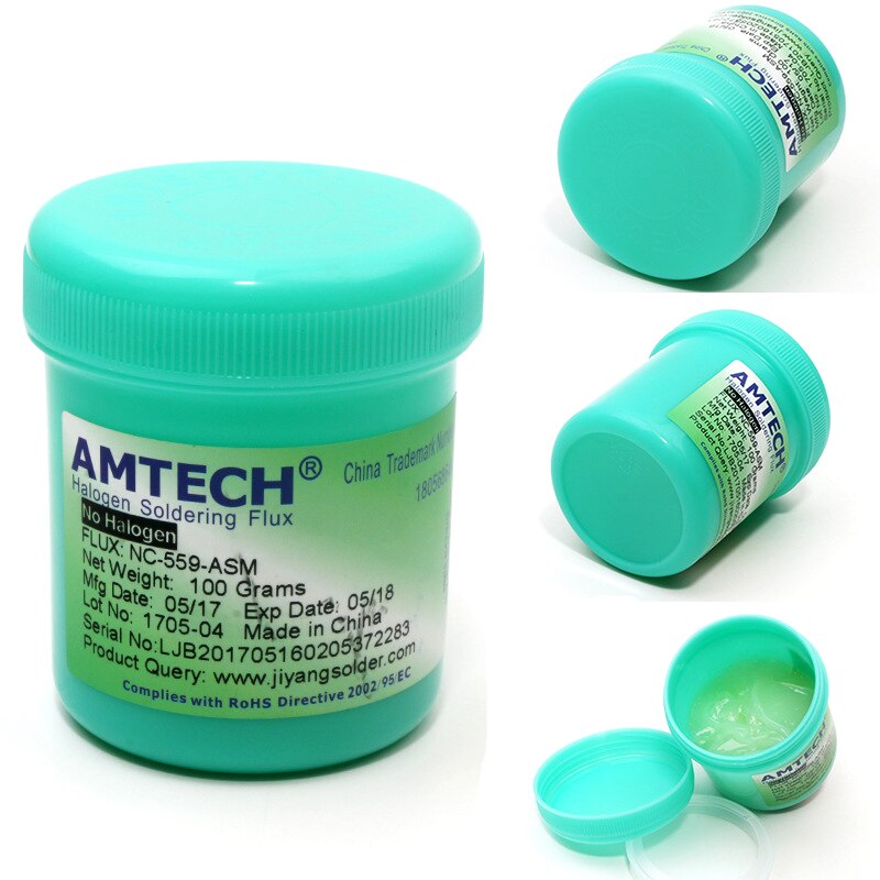 Pâte à souder AMTECH Nc-559-asm 100g, Flux de soudure sans plomb, pâte à souder 559 Nc-559