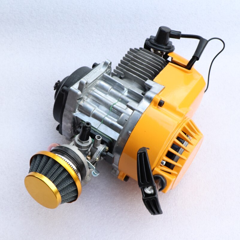 Motorcycle parts 40-6 47cc Pull Start Engine Motor For 2 Stroke Mini Pocket PIT Quad Dirt Bike: C