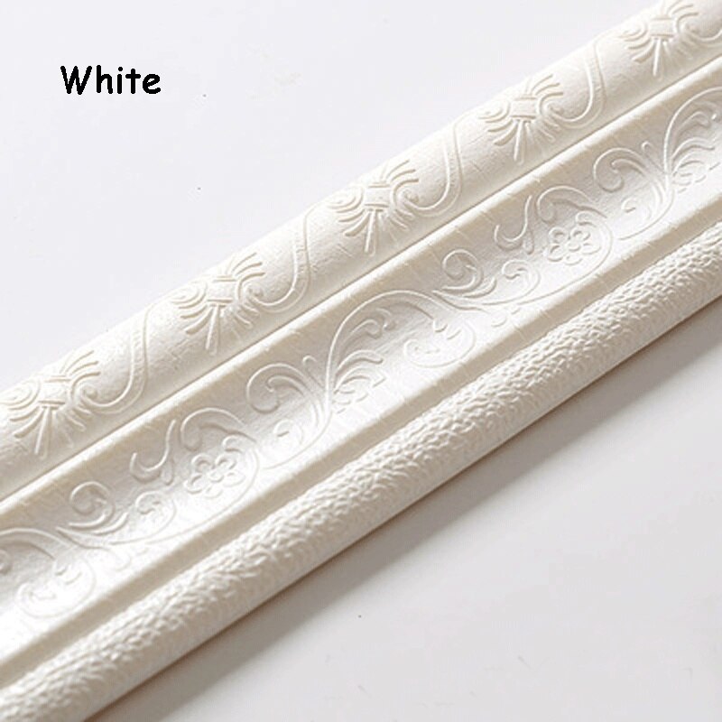 2.3m/ ruller 3d vandtætte rustikke fliser stue baseboard selvklæbende vintage tapet wallstickers