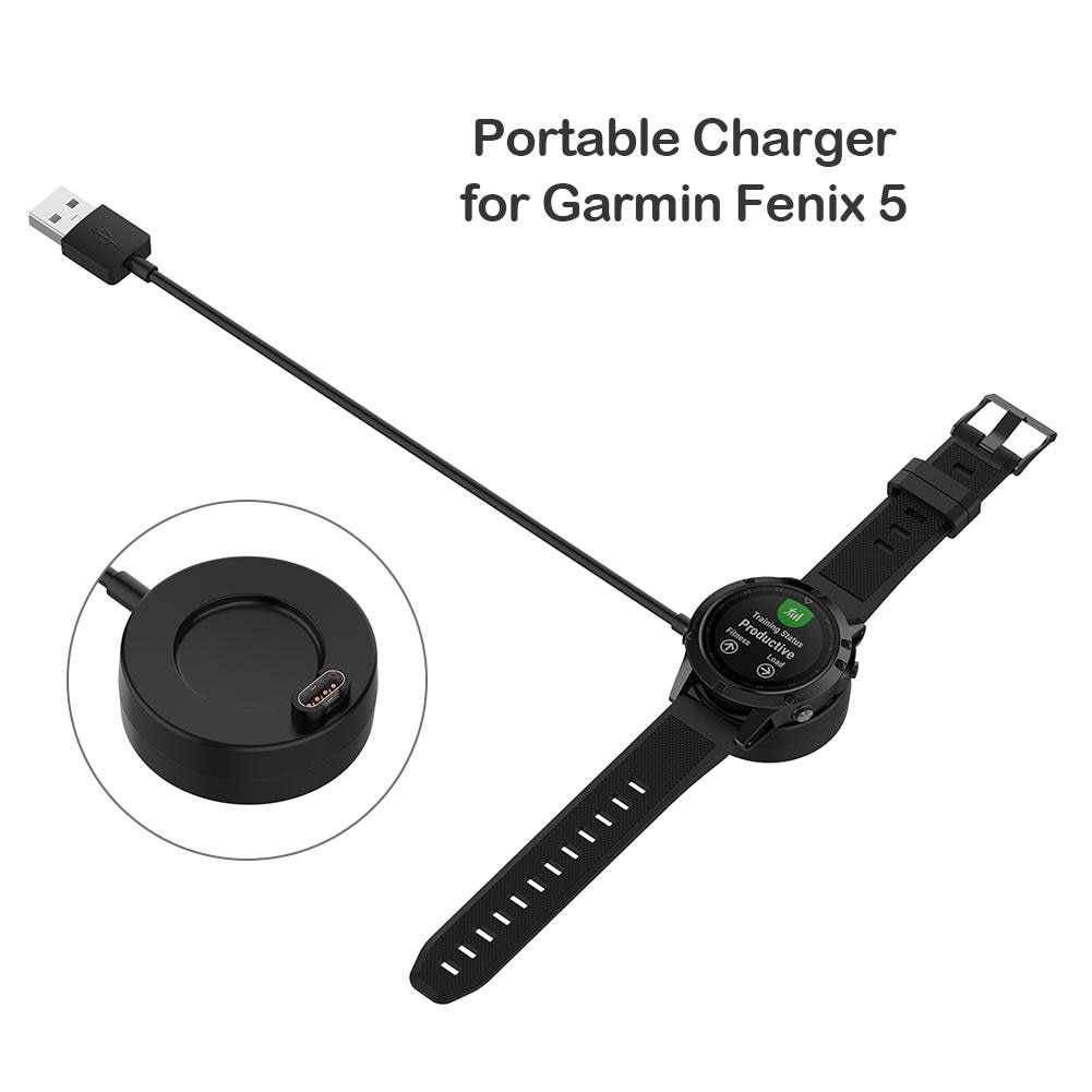 1M Usb Opladen Dock Kabel Fast Charger Voor Garmin Fenix 5/5 S/5X Plus 6/6S/6X Venu Vivoactive 4/3 945 245 45 Quatix 5 Sapphire