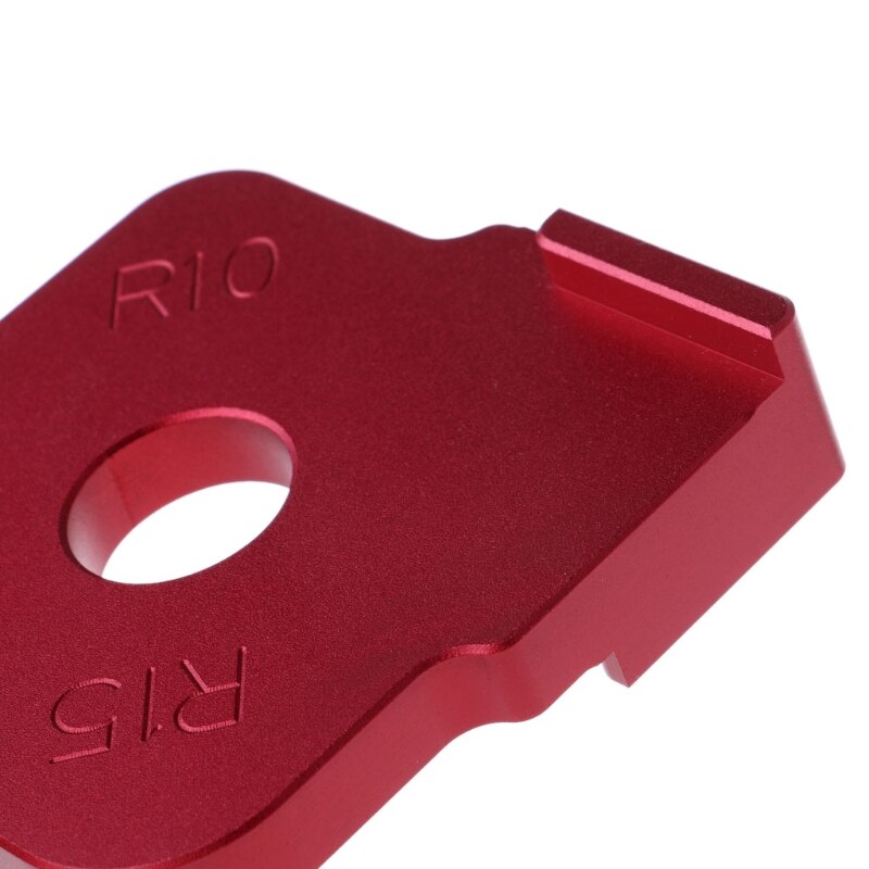 2 Pcs Wood Panel Radius Quick-Jig Router Table Bits Jig Corner Templates Kit