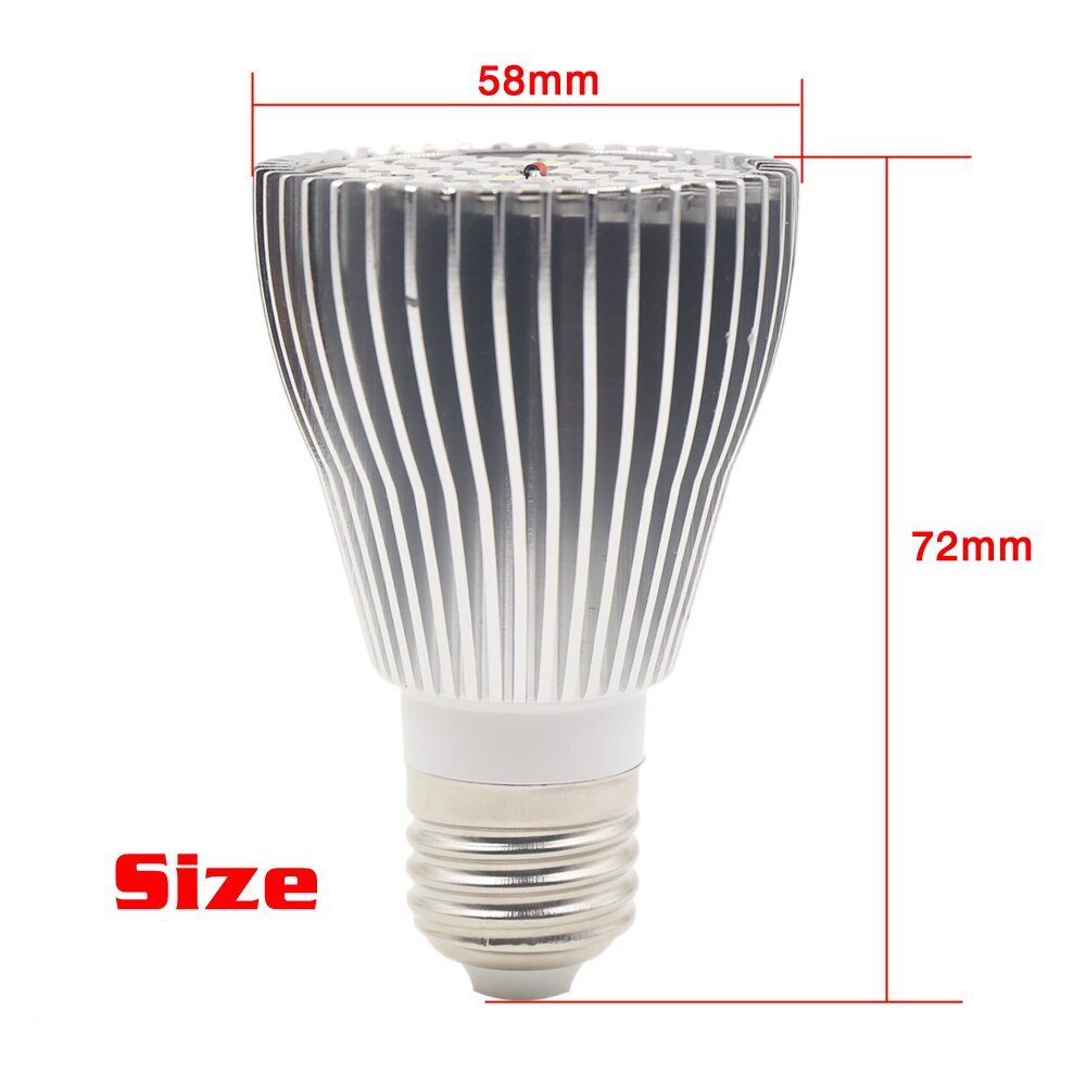 Lámpara LED De Crecimiento Para Plantas De Interior - Con Temporizador, Brillo Regulable Y Pinza Flexible