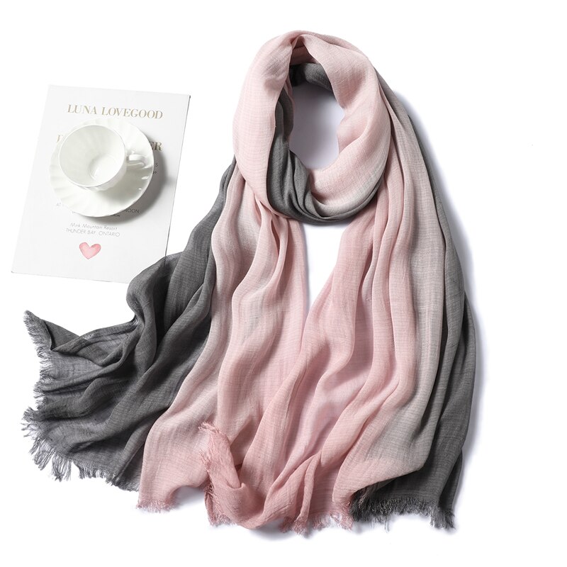 Naisten huivi kaltevuus massiivipuuvillahuivit kääreet naisille talvihuivit hijabit femme foulard stoles kaula otsapanta