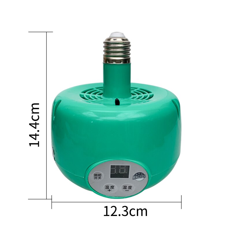 300W Heating Lamp Farm Animal Warm Light Temperature Controller Heater Keep Warming Bulb For Pets Piglets Chickens Dog