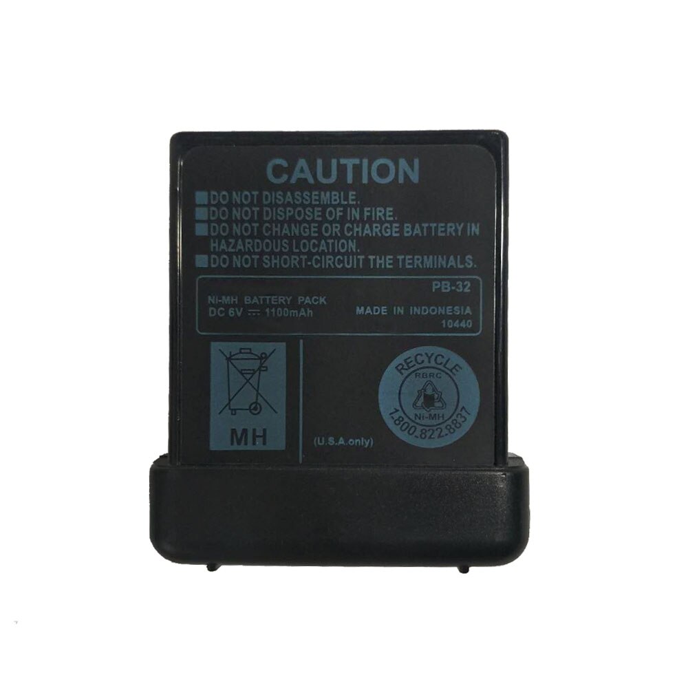 NI-MH DC 6V 1100mAh Batteria Per KENWOOD Radio TH-22 TH-22A TH-22AT TH-22E TH-42 TH-42A TH-79 TH-208