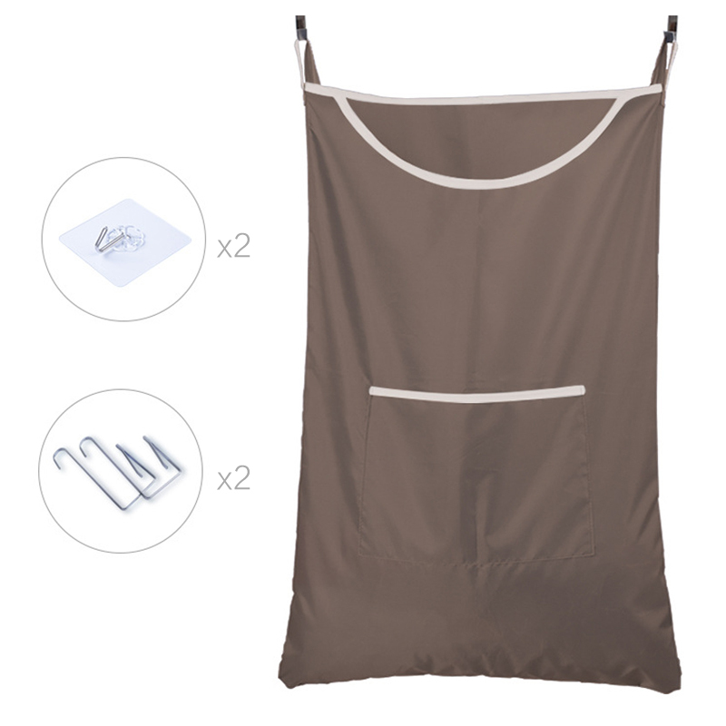 Opknoping Wasmand Op De Deur Grote Capaciteit Opslag Van Vuile Kleren Draagbare Duurzaam Oxford Stof Recycle Bag 3 Kleuren