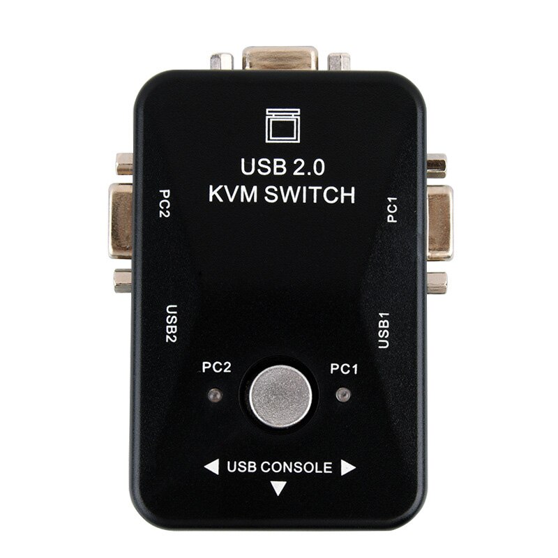 Two-in and One-out Switch USB 2 Port Printer Sharing Device Computer Switcher EM88